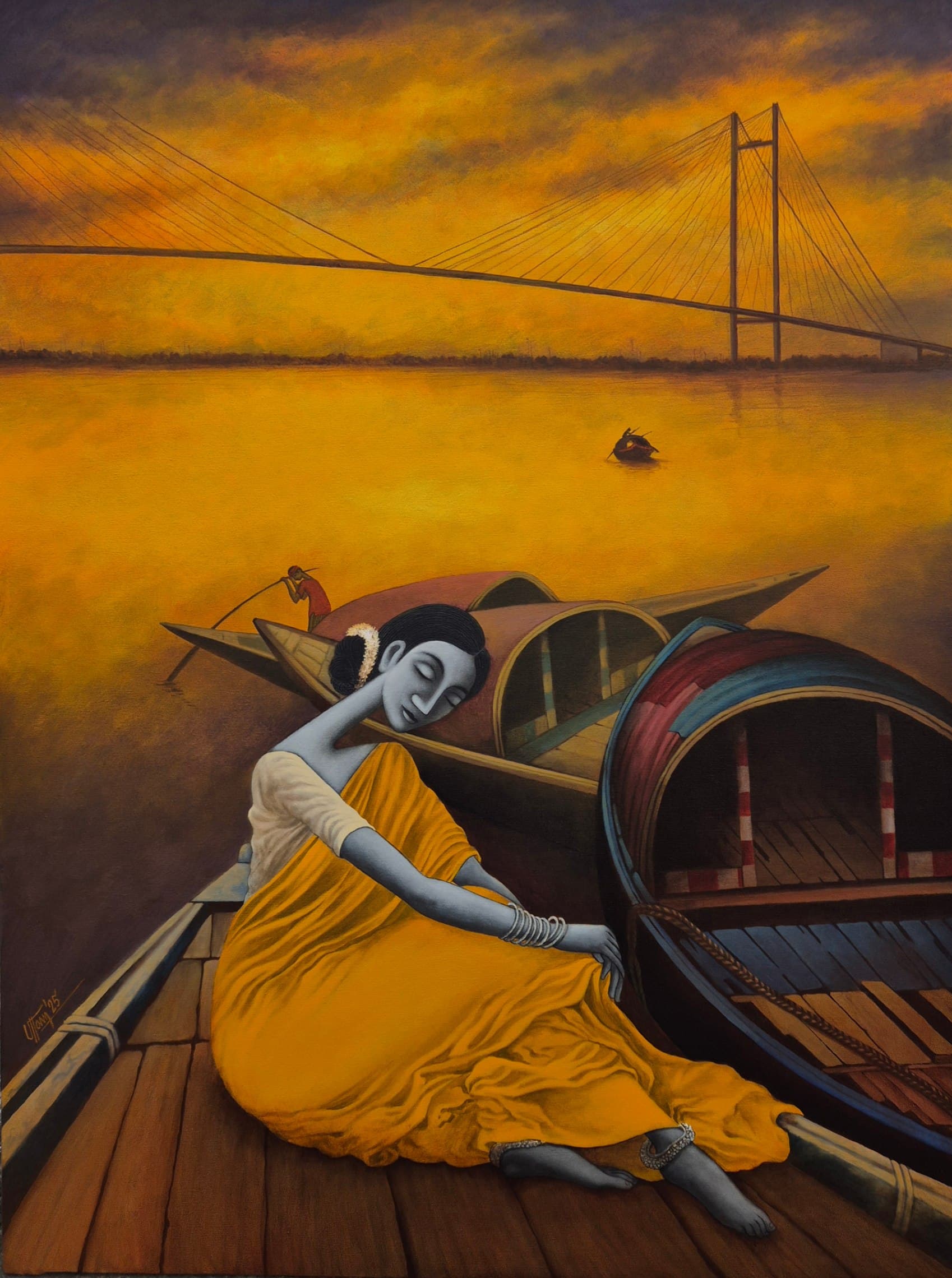Dream City 3 by Uttam Bhattacharya