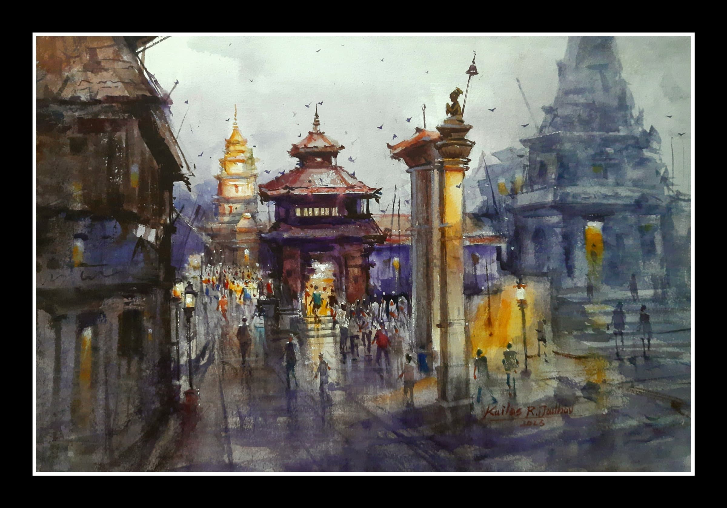 Soul of Kathmandu by Kailash Ramdas Jadhav